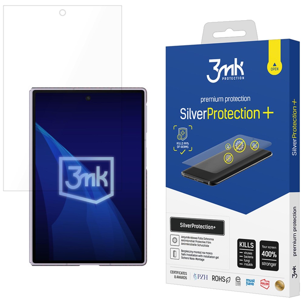 3MK SilverProtection+ antimikrobinė plėvelė, skirta Samsung Galaxy Z Fold 8 aprašymas - Prekės nuotrauka