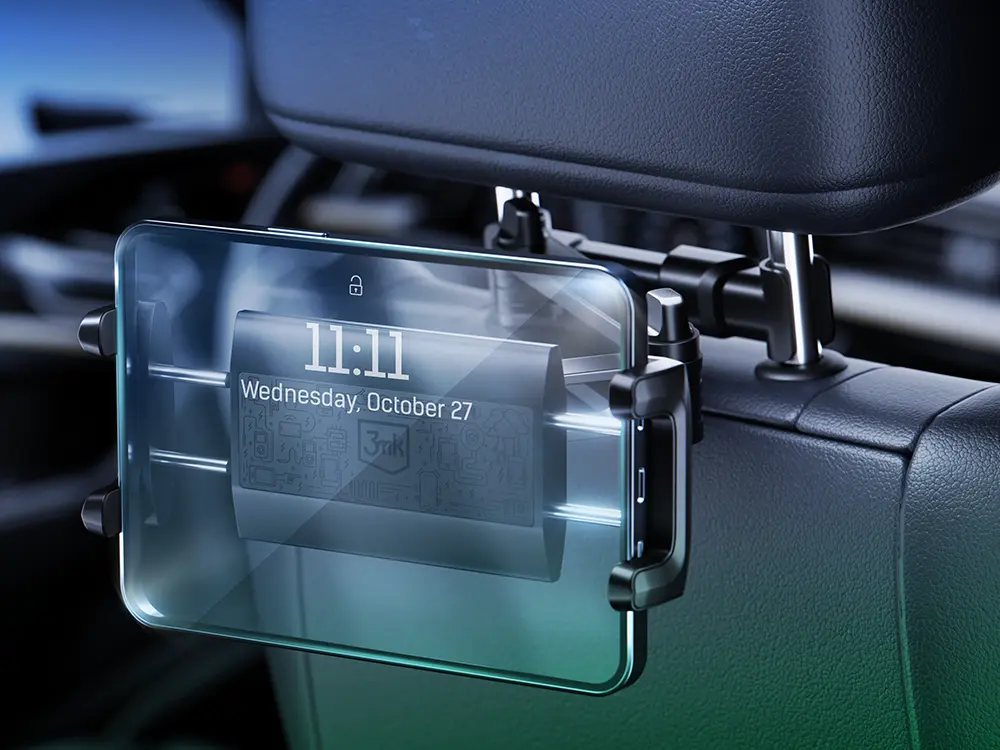 3MK Single Headrest Holder planšetės laikiklis aprašymas - Prekės nuotrauka