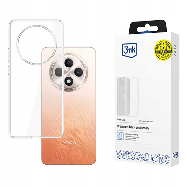 3MK skaidrus Dėklas Oppo Reno 12 F aprašymas - Prekės nuotrauka