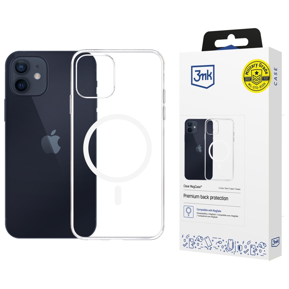 3MK skaidrus MagDėklas iPhone 12/12 Pro aprašymas - Prekės nuotrauka