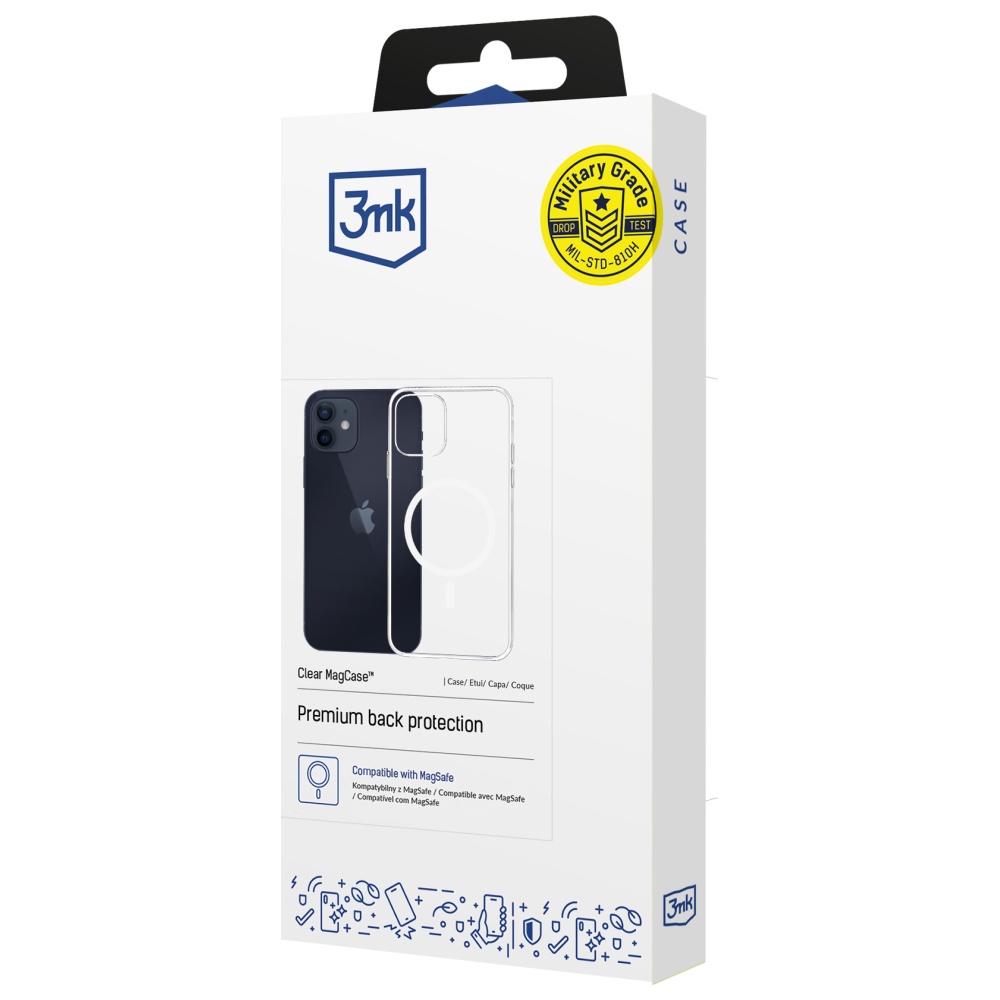 3MK skaidrus MagDėklas iPhone 12/12 Pro aprašymas - Prekės nuotrauka