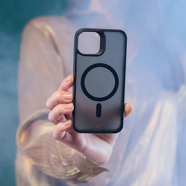 Dėklas 3MK Smoke MagCase iPhone 12/12 Pro 6.1 Dėklas 3MK Smoke MagCase iPhone 12/12 Pro 6.1