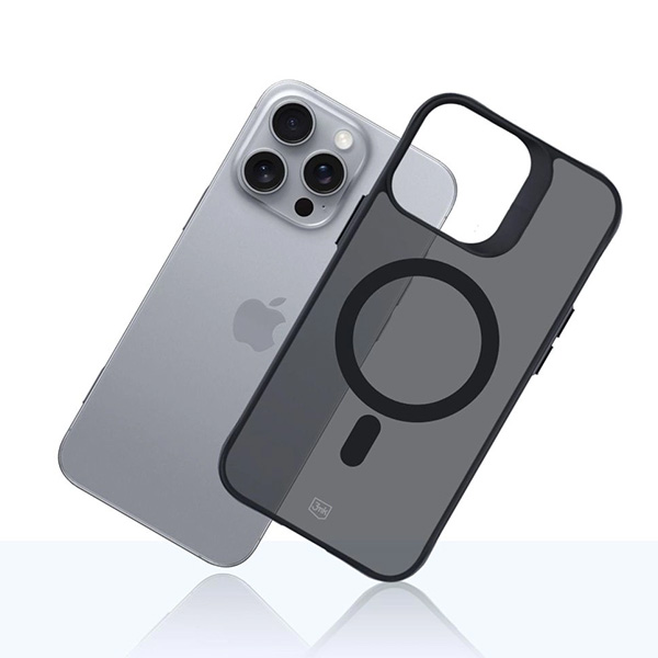 Dėklas 3MK Smoke MagCase iPhone 16 Pro aprašymas - Prekės nuotrauka