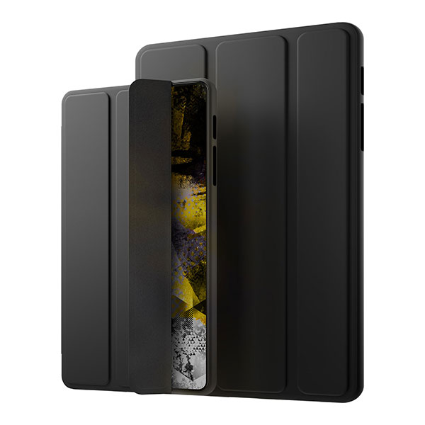 3MK Soft planšetės dėklas iPad Pro 12.9″ 4/5/6 gen juodos spalvos aprašymas - Prekės nuotrauka