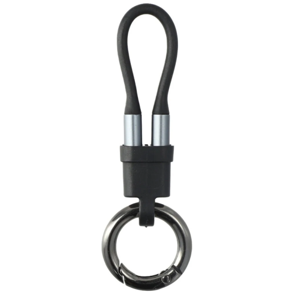 4 viename priedų rinkinys: 4smarts Explorer USB-C raktų pakabuko laidas, USB-C–USB-C adapteris, USB-C žiebtuvėlis, U formos aprašymas - Prekės nuotrauka