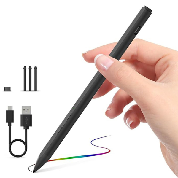 4smarts Active Stylus Pen MPP rašiklis, skirtas Surface, juodas aprašymas - Prekės nuotrauka