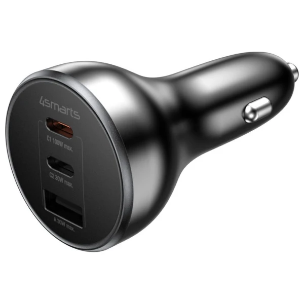 4smarts automobilinis įkroviklis VoltRoad Ultimate 160W juodos spalvos 541224 aprašymas - Prekės nuotrauka 4smarts automobilinis įkroviklis VoltRoad Ultimate 160W juodos spalvos 541224 aprašymas - Prekės nuotrauka