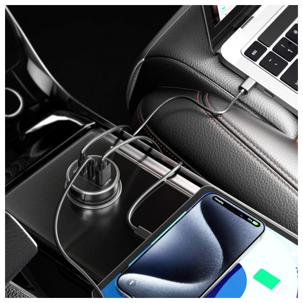 4smarts automobilinis įkroviklis VoltRoad Ultimate 160W juodos spalvos 541224 aprašymas - Prekės nuotrauka 4smarts automobilinis įkroviklis VoltRoad Ultimate 160W juodos spalvos 541224 aprašymas - Prekės nuotrauka