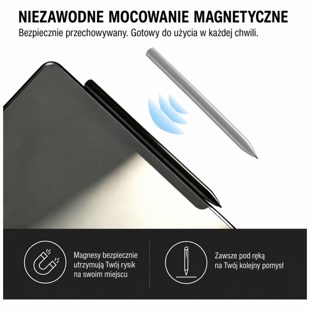 4smarts Stylus Pen Multi-Device Pieštukas Pro EMR juodas aprašymas - Prekės nuotrauka