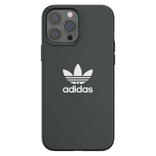 Adidas OR silikoninis dėklas iPhone 13 Pro Max 6,7″ juodos spalvos 47150 aprašymas - Prekės nuotrauka