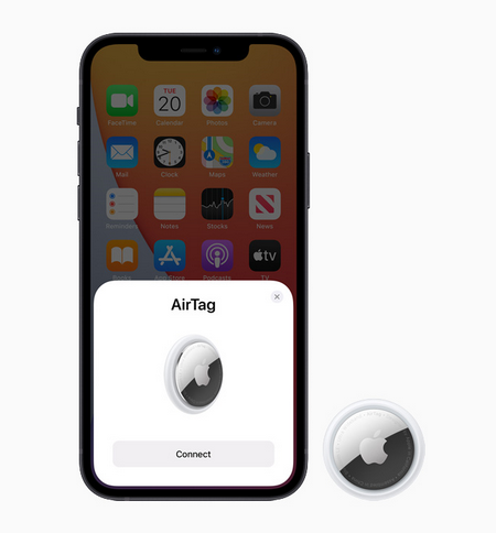 Apple Airtag 4 Pack – Baltos spalvos aprašymas - Prekės nuotrauka