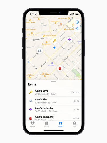 Apple Airtag 4 Pack – Baltos spalvos aprašymas - Prekės nuotrauka