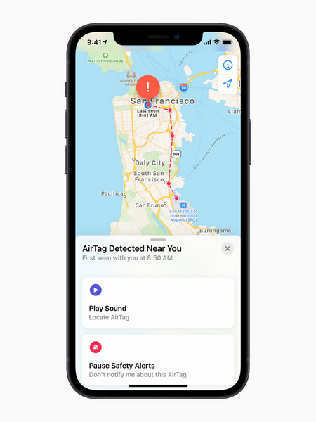 Apple Airtag 4 Pack – Baltos spalvos aprašymas - Prekės nuotrauka