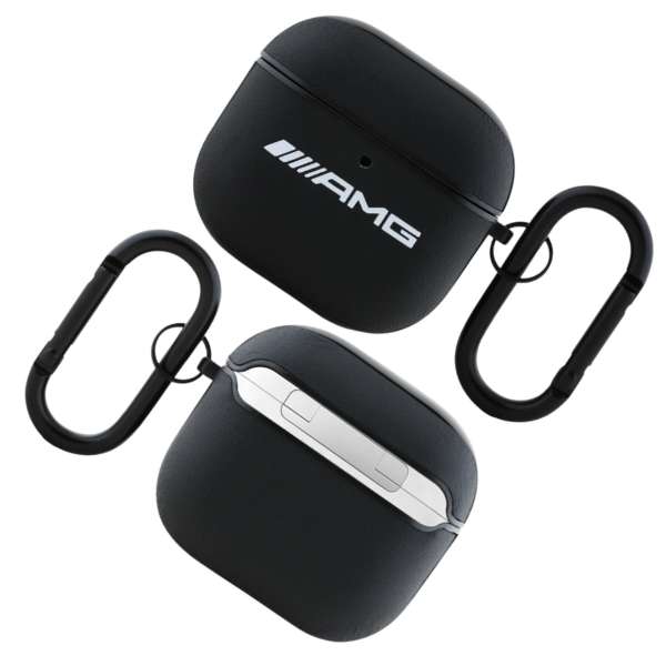 Mercedes AMG AMA4SLWK AirPods 4 dėklas baltos spalvos Leather baltos spalvos Logo aprašymas - Prekės nuotrauka Mercedes AMG AMA4SLWK AirPods 4 dėklas baltos spalvos Leather baltos spalvos Logo aprašymas - Prekės nuotrauka
