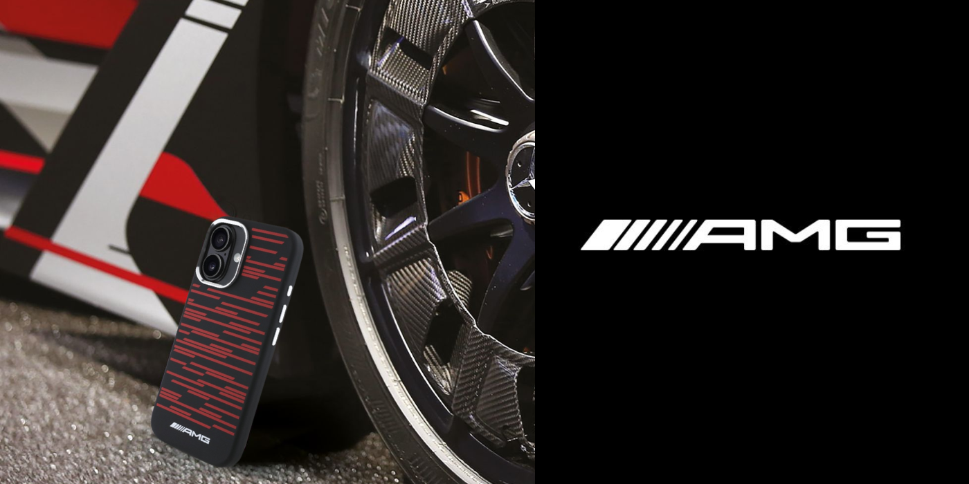 Mercedes AMG AMHMP16S24SSRRK iPhone 16 6.1″ juodos spalvos kietas dėklas Silicone Graphics MagSafe aprašymas - Prekės nuotrauka