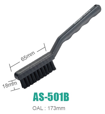 Proskit Antistatinis šepetėlis ilgas (65mm) aprašymas - Prekės nuotrauka
