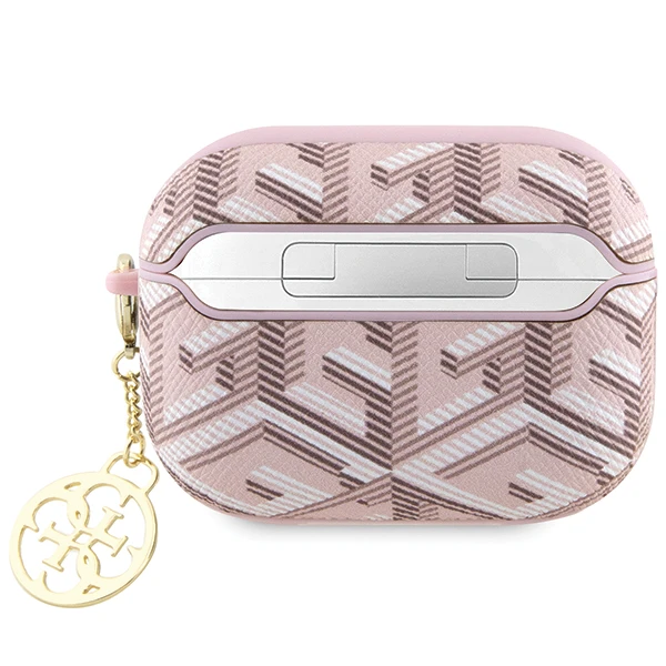 Apple AirPods Pro ausinių dėklas Guess GCube Charm (GUAPPGCE4CP) rožinės spalvos aprašymas - Prekės nuotrauka Apple AirPods Pro ausinių dėklas Guess GCube Charm (GUAPPGCE4CP) rožinės spalvos aprašymas - Prekės nuotrauka