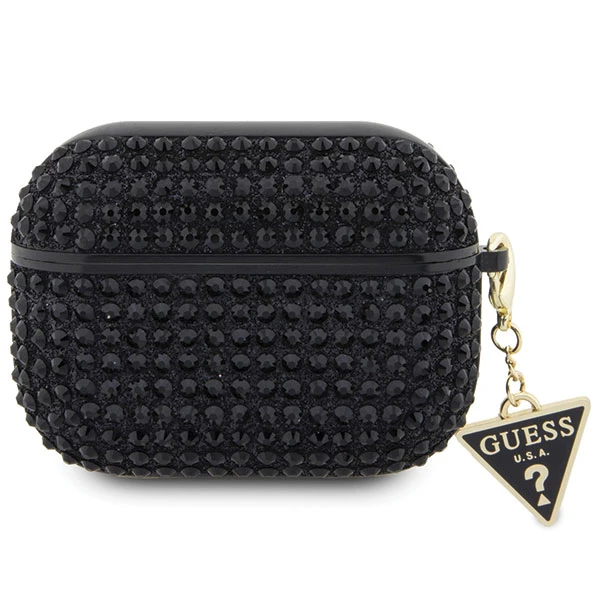 Apple AirPods Pro Guess Hardcase Rhinestone Triangle (GUAPHDGTPK) ausinių dėklas juodos spalvos aprašymas - Prekės nuotrauka Apple AirPods Pro Guess Hardcase Rhinestone Triangle (GUAPHDGTPK) ausinių dėklas juodos spalvos aprašymas - Prekės nuotrauka