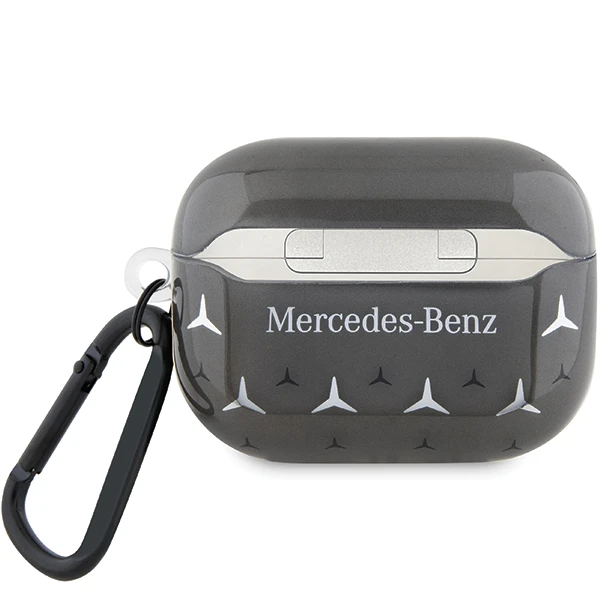Mercedes Benz Apple AirPods Pro Mercedes Cover Large Star Pattern (MEAP8DPMGS) ausinių dėklas juodos spalvos aprašymas - Prekės nuotrauka Mercedes Benz Apple AirPods Pro Mercedes Cover Large Star Pattern (MEAP8DPMGS) ausinių dėklas juodos spalvos aprašymas - Prekės nuotrauka