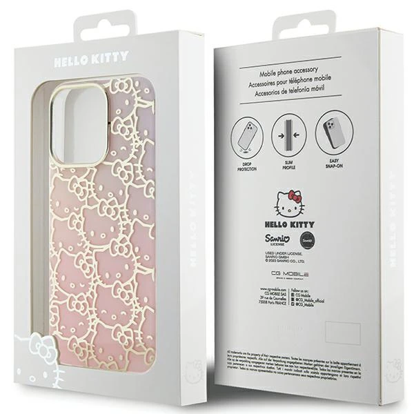 Apple iPhone 11 Hello Kitty dėklas IML Gradient Electrop Crowded Kitty Head (HKHCN61HCHPEP) rožinės spalvos aprašymas - Prekės nuotrauka Apple iPhone 11 Hello Kitty dėklas IML Gradient Electrop Crowded Kitty Head (HKHCN61HCHPEP) rožinės spalvos aprašymas - Prekės nuotrauka