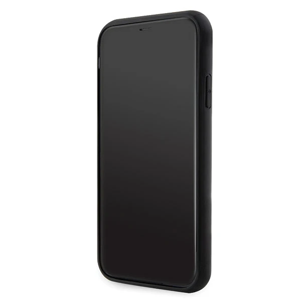 Apple iPhone 11 Karl Lagerfeld dėklas Glitter Choupette Patch (KLHCN61G2CPK) juodos spalvos aprašymas - Prekės nuotrauka