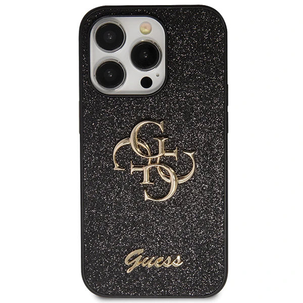 Apple iPhone 11 / XR Guess Hardcase Glitter Script Big 4G (GUHCN61HG4SGK) telefono dėklas juodos spalvos aprašymas - Prekės nuotrauka Apple iPhone 11 / XR Guess Hardcase Glitter Script Big 4G (GUHCN61HG4SGK) telefono dėklas juodos spalvos aprašymas - Prekės nuotrauka