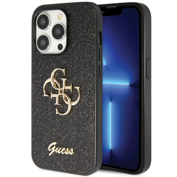 Apple iPhone 11 / XR Guess Hardcase Glitter Script Big 4G (GUHCN61HG4SGK) telefono dėklas juodos spalvos aprašymas - Prekės nuotrauka Apple iPhone 11 / XR Guess Hardcase Glitter Script Big 4G (GUHCN61HG4SGK) telefono dėklas juodos spalvos aprašymas - Prekės nuotrauka