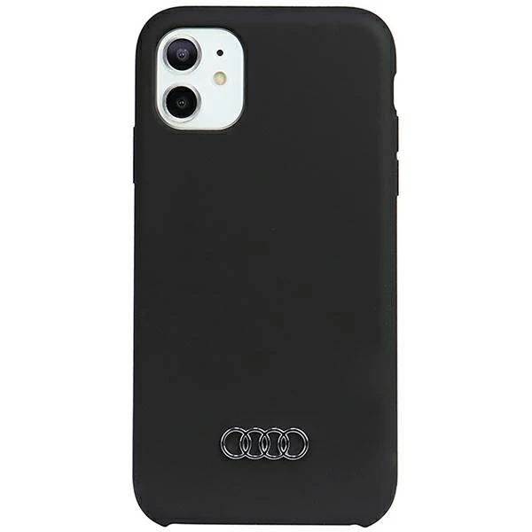 Apple iPhone 12 / 12 Pro Audi silikoninis dėklas (AU-LSRIP12P-Q3/D1-BK) juodos spalvos aprašymas - Prekės nuotrauka Apple iPhone 12 / 12 Pro Audi silikoninis dėklas (AU-LSRIP12P-Q3/D1-BK) juodos spalvos aprašymas - Prekės nuotrauka