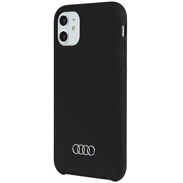 Apple iPhone 12 / 12 Pro Audi silikoninis dėklas (AU-LSRIP12P-Q3/D1-BK) juodos spalvos aprašymas - Prekės nuotrauka Apple iPhone 12 / 12 Pro Audi silikoninis dėklas (AU-LSRIP12P-Q3/D1-BK) juodos spalvos aprašymas - Prekės nuotrauka