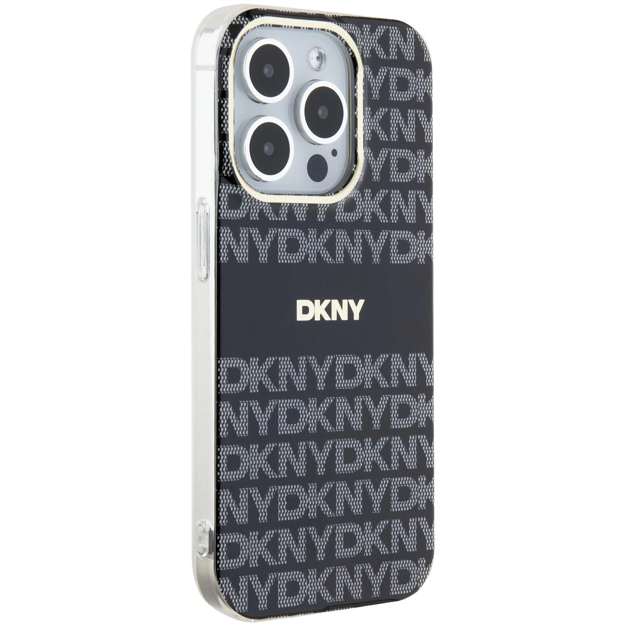 Apple iPhone 13 / 14 / 15 DKNY dėklas IML Mono & Stripe MagSafe (DKHMP14SHRHSEK) juodos spalvos aprašymas - Prekės nuotrauka Apple iPhone 13 / 14 / 15 DKNY dėklas IML Mono & Stripe MagSafe (DKHMP14SHRHSEK) juodos spalvos aprašymas - Prekės nuotrauka