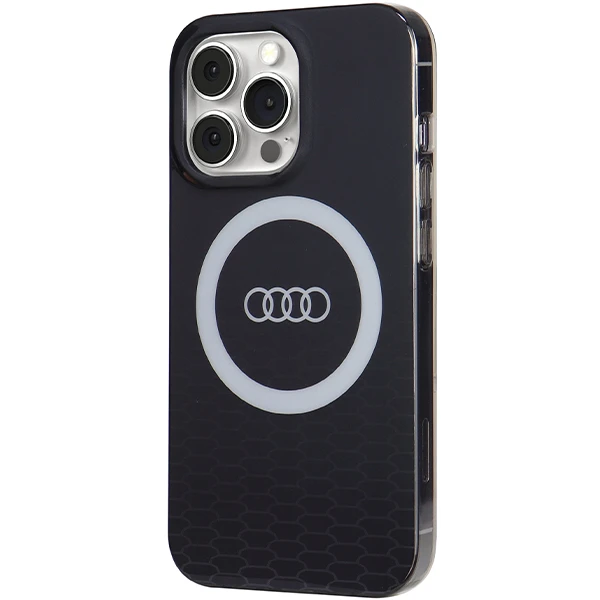 Dėklas Apple iPhone 13 Pro Audi IML Big Logo MagSafe (AU-IMLMIP13P-Q5/D2-BK) juodos spalvos aprašymas - Prekės nuotrauka Dėklas Apple iPhone 13 Pro Audi IML Big Logo MagSafe (AU-IMLMIP13P-Q5/D2-BK) juodos spalvos aprašymas - Prekės nuotrauka
