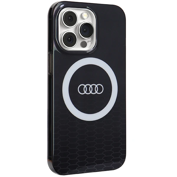 Dėklas Apple iPhone 13 Pro Audi IML Big Logo MagSafe (AU-IMLMIP13P-Q5/D2-BK) juodos spalvos aprašymas - Prekės nuotrauka Dėklas Apple iPhone 13 Pro Audi IML Big Logo MagSafe (AU-IMLMIP13P-Q5/D2-BK) juodos spalvos aprašymas - Prekės nuotrauka