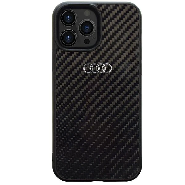 Dėklas Apple iPhone 13 Pro Max Audi Carbon Fiber (AU-TPUPCIP13PM-R8/D2-BK) juodos spalvos aprašymas - Prekės nuotrauka Dėklas Apple iPhone 13 Pro Max Audi Carbon Fiber (AU-TPUPCIP13PM-R8/D2-BK) juodos spalvos aprašymas - Prekės nuotrauka
