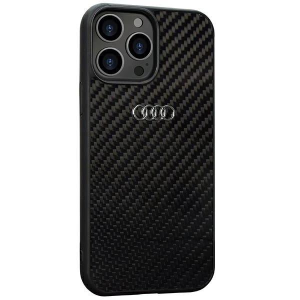 Dėklas Apple iPhone 13 Pro Max Audi Carbon Fiber (AU-TPUPCIP13PM-R8/D2-BK) juodos spalvos aprašymas - Prekės nuotrauka Dėklas Apple iPhone 13 Pro Max Audi Carbon Fiber (AU-TPUPCIP13PM-R8/D2-BK) juodos spalvos aprašymas - Prekės nuotrauka