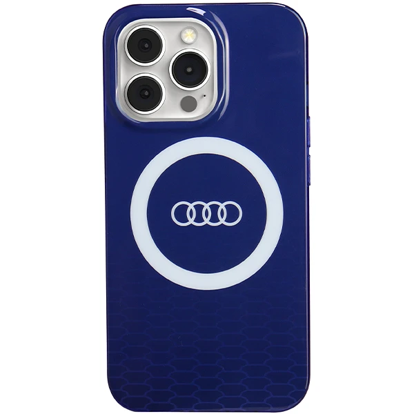 Dėklas Apple iPhone 13 Pro Max Audi IML Big Logo MagSafe (AU-IMLMIP13PM-Q5/D2-BE) mėlynos spalvos aprašymas - Prekės nuotrauka