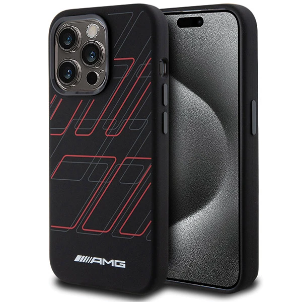Mercedes Benz Apple iPhone 14 Plus / 15 Plus AMG dėklas silikoninis Large Rhombuses Pattern MagSafe (AMHMP15M23SSPK) juodos spalvos aprašymas - Prekės nuotrauka Mercedes Benz Apple iPhone 14 Plus / 15 Plus AMG dėklas silikoninis Large Rhombuses Pattern MagSafe (AMHMP15M23SSPK) juodos spalvos aprašymas - Prekės nuotrauka
