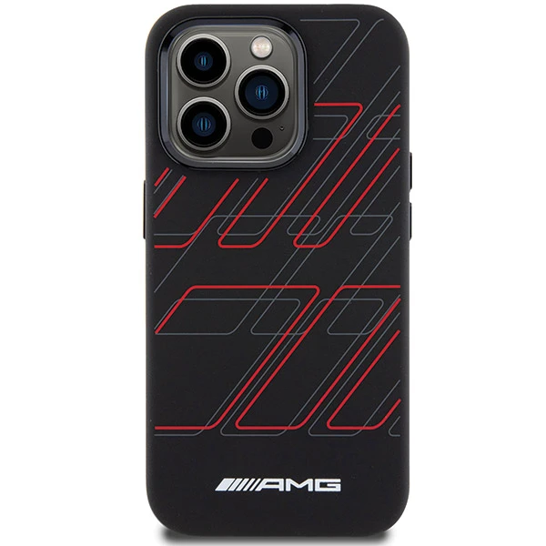 Mercedes Benz Apple iPhone 14 Plus / 15 Plus AMG dėklas silikoninis Large Rhombuses Pattern MagSafe (AMHMP15M23SSPK) juodos spalvos aprašymas - Prekės nuotrauka Mercedes Benz Apple iPhone 14 Plus / 15 Plus AMG dėklas silikoninis Large Rhombuses Pattern MagSafe (AMHMP15M23SSPK) juodos spalvos aprašymas - Prekės nuotrauka