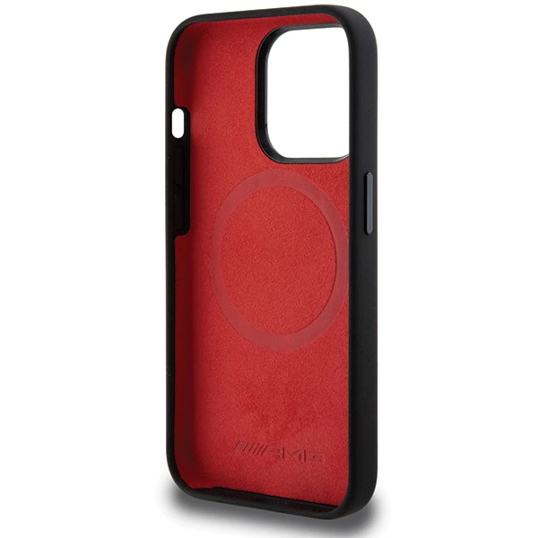 Mercedes Benz Apple iPhone 14 Plus / 15 Plus AMG dėklas silikoninis Large Rhombuses Pattern MagSafe (AMHMP15M23SSPK) juodos spalvos aprašymas - Prekės nuotrauka Mercedes Benz Apple iPhone 14 Plus / 15 Plus AMG dėklas silikoninis Large Rhombuses Pattern MagSafe (AMHMP15M23SSPK) juodos spalvos aprašymas - Prekės nuotrauka