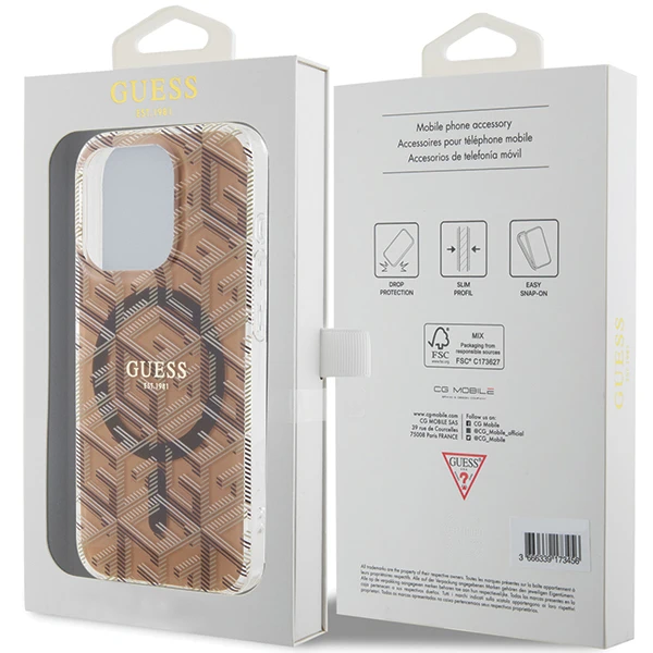 Dėklas GUESS GUHMP15MHGCUSTGW IPHONE 15 PLUS / 14 PLUS 6.7 