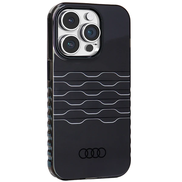 Dėklas Apple iPhone 14 Pro Audi IML MagSafe (AU-IMLMIP14P-A6/D3-BK) juodos spalvos aprašymas - Prekės nuotrauka Dėklas Apple iPhone 14 Pro Audi IML MagSafe (AU-IMLMIP14P-A6/D3-BK) juodos spalvos aprašymas - Prekės nuotrauka
