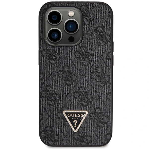 Apple iPhone 14 Pro Guess dėklas Crossbody 4G Metal Logo (GUHCP14LP4TDSCPK) juodos spalvos aprašymas - Prekės nuotrauka Apple iPhone 14 Pro Guess dėklas Crossbody 4G Metal Logo (GUHCP14LP4TDSCPK) juodos spalvos aprašymas - Prekės nuotrauka