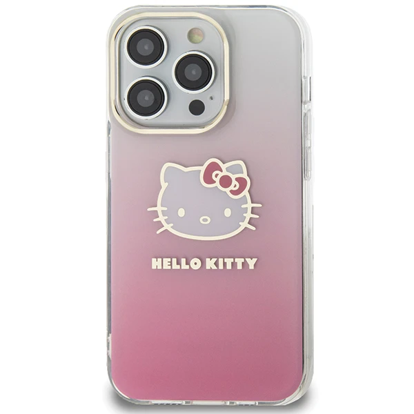 Apple iPhone 14 Pro Hello Kitty dėklas IML Gradient Electrop Kitty Head (HKHCP14LHDGKEP) rožinės spalvos aprašymas - Prekės nuotrauka Apple iPhone 14 Pro Hello Kitty dėklas IML Gradient Electrop Kitty Head (HKHCP14LHDGKEP) rožinės spalvos aprašymas - Prekės nuotrauka