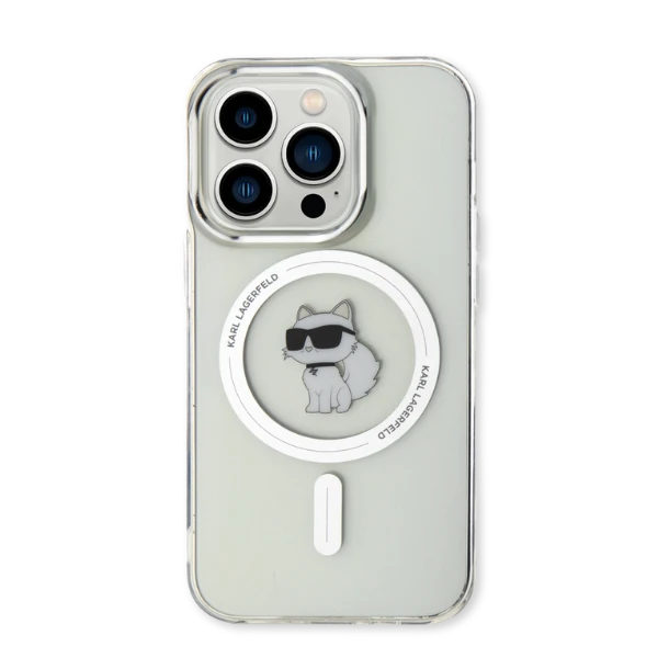 Apple iPhone 14 Pro Karl Lagerfeld dėklas IML Choupette MagSafe (KLHMP14LHFCCNOT) skaidrus aprašymas - Prekės nuotrauka Apple iPhone 14 Pro Karl Lagerfeld dėklas IML Choupette MagSafe (KLHMP14LHFCCNOT) skaidrus aprašymas - Prekės nuotrauka