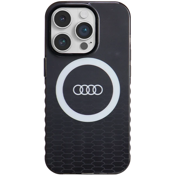 Dėklas Apple iPhone 14 Pro Max Audi IML Big Logo MagSafe (AU-IMLMIP14PM-Q5/D2-BK) juodos spalvos aprašymas - Prekės nuotrauka