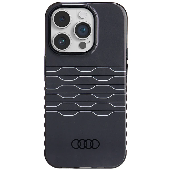Dėklas Apple iPhone 14 Pro Max Audi IML MagSafe (AU-IMLMIP14PM-A6/D3-BK) juodos spalvos aprašymas - Prekės nuotrauka