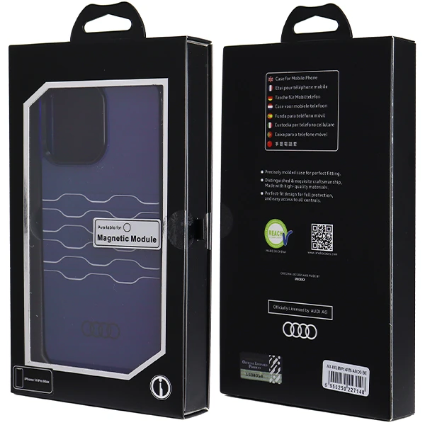 Dėklas Apple iPhone 14 Pro Max Audi IML MagSafe (AU-IMLMIP14PM-A6/D3-BE) mėlynos spalvos aprašymas - Prekės nuotrauka Dėklas Apple iPhone 14 Pro Max Audi IML MagSafe (AU-IMLMIP14PM-A6/D3-BE) mėlynos spalvos aprašymas - Prekės nuotrauka
