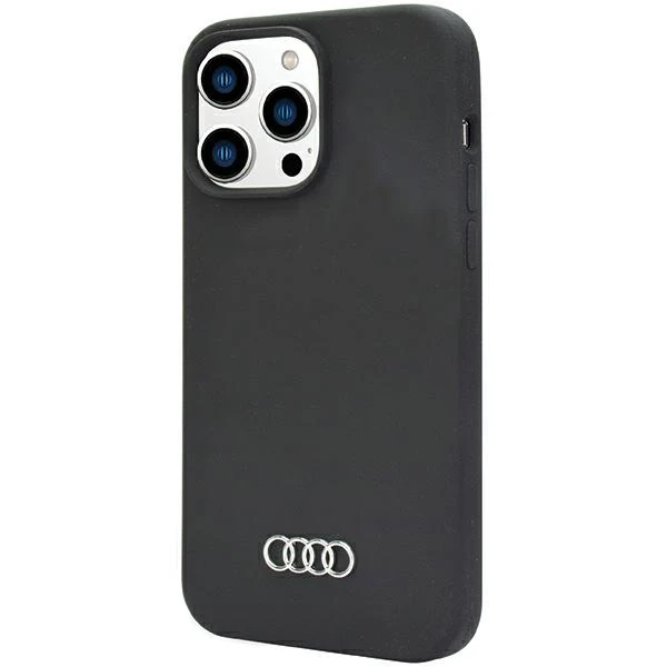 Apple iPhone 14 Pro Max Audi silikoninis dėklas (AU-LSRIP14PM-Q3/D1-BK) juodos spalvos aprašymas - Prekės nuotrauka Apple iPhone 14 Pro Max Audi silikoninis dėklas (AU-LSRIP14PM-Q3/D1-BK) juodos spalvos aprašymas - Prekės nuotrauka