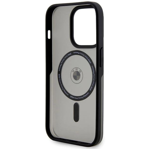 Apple iPhone 14 Pro Max BMW dėklas Signature MagSafe (BMHMP14XDSLK) juodos spalvos aprašymas - Prekės nuotrauka