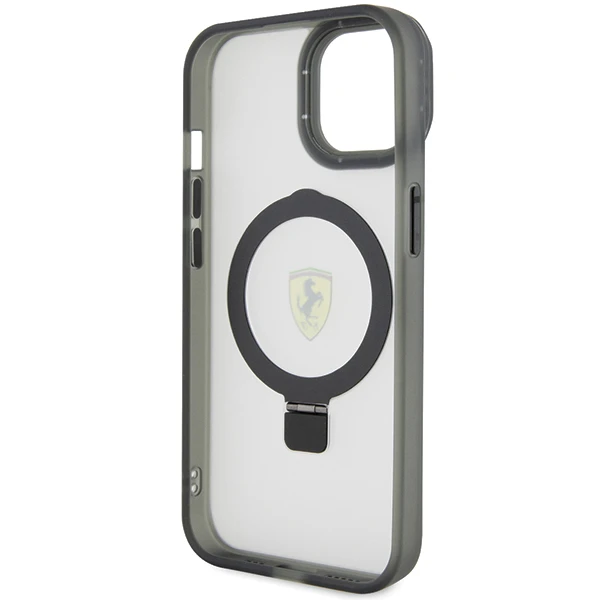 Apple iPhone 15 Ferrari dėklas Ring Stand 2023 Collection MagSafe (Fehmp15suscah) skaidrus aprašymas - Prekės nuotrauka Apple iPhone 15 Ferrari dėklas Ring Stand 2023 Collection MagSafe (Fehmp15suscah) skaidrus aprašymas - Prekės nuotrauka