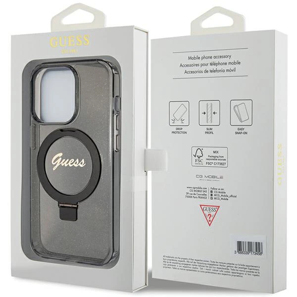 Dėklas GUESS GUHMP15LHRSGSK IPHONE 15 PRO 6.1 Dėklas GUESS GUHMP15LHRSGSK IPHONE 15 PRO 6.1
